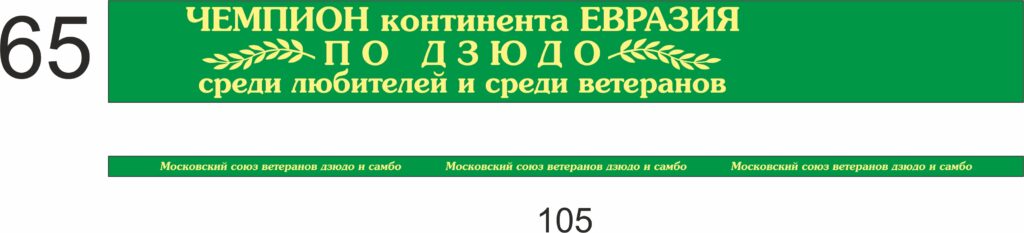 ЧЕМПИОН континента ЕВРАЗИЯ по дзюдо среди ветеранов 18 1 23